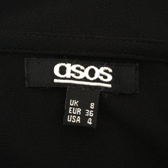 ASOS Black Sheer Top - Picture 7 of 7